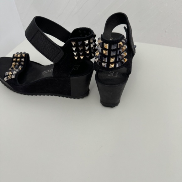 PEDRO GARCIA STUDDED PLATFORM SANDALS - Picture 2 of 4